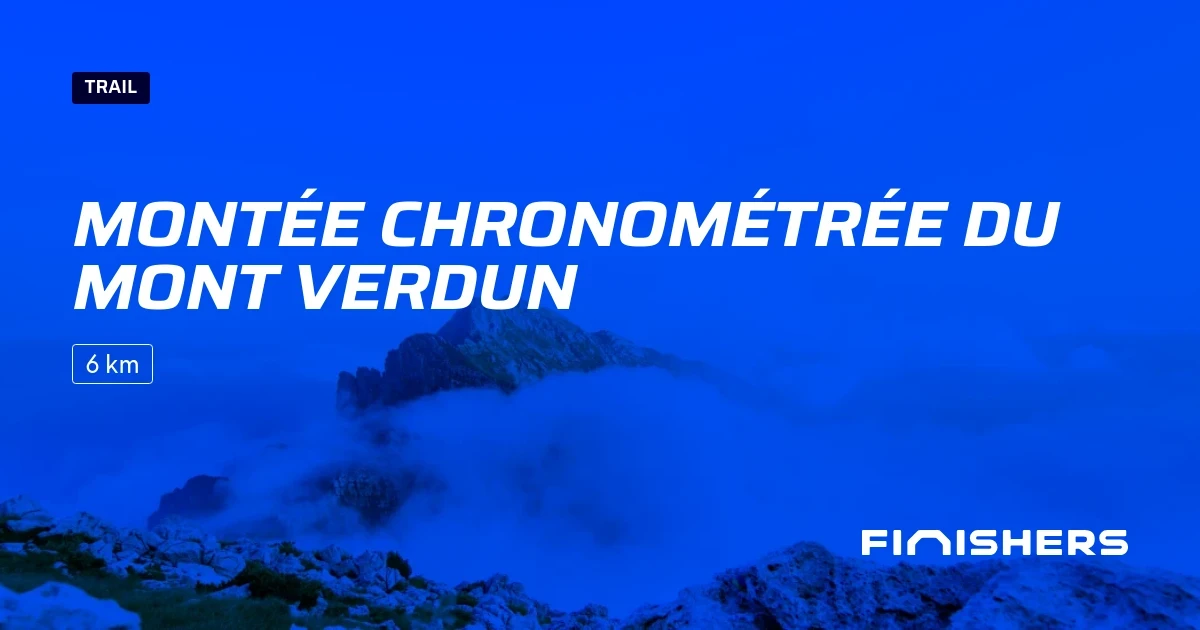 Montée Chronométrée du Mont Verdun — image 1 sur 2
